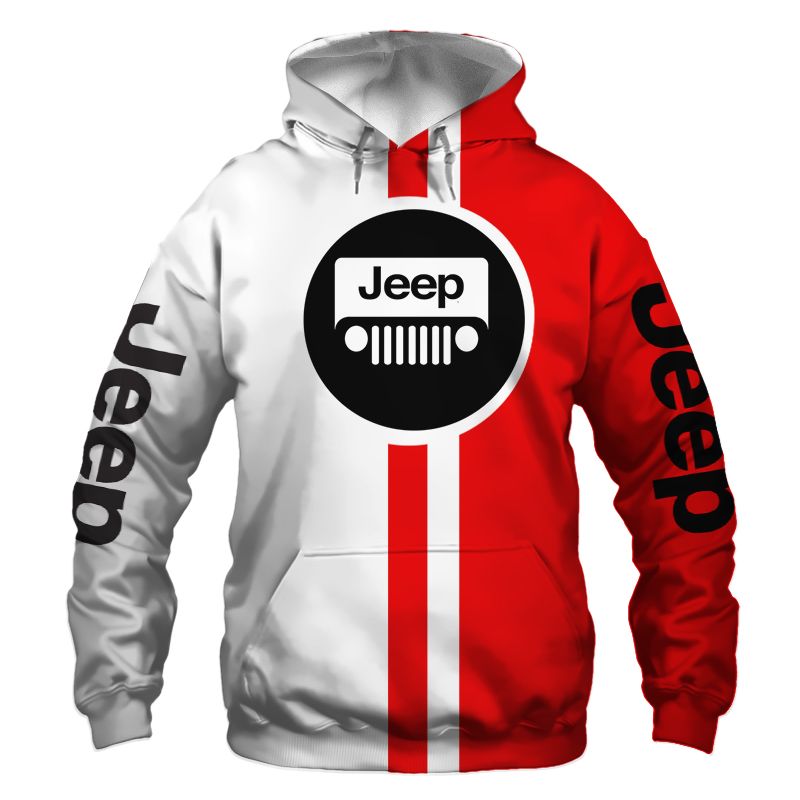 Jeep T-Shirt Hoodie Apparel 3D  Full Printing Clothing, Shirt, Hoodie, Zip Hoodie, Down Jacket, Short, Jogger, Bomber Jacket Apparel - Image 3