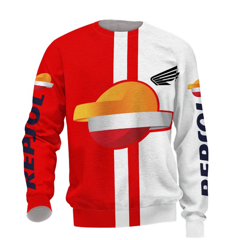 Repsol T-Shirt Hoodie Apparel 3D  Full Printing Clothing, Shirt, Hoodie, Zip Hoodie, Down Jacket, Short, Jogger, Bomber Jacket Apparel - Image 5