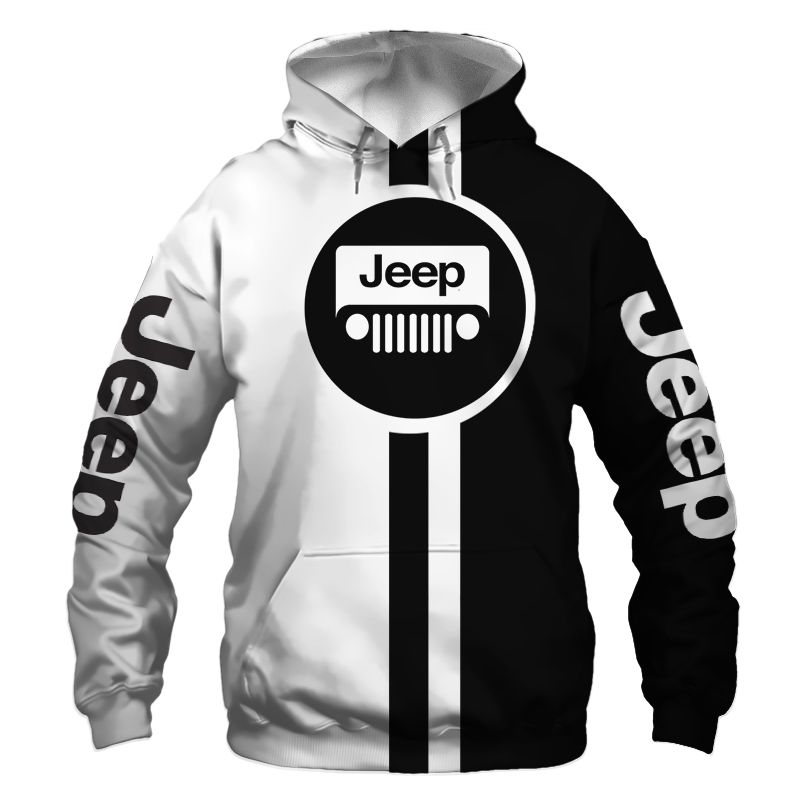 Jeep T-Shirt Hoodie Apparel 3D  Full Printing Clothing, Shirt, Hoodie, Zip Hoodie, Down Jacket, Short, Jogger, Bomber Jacket Apparel - Image 3