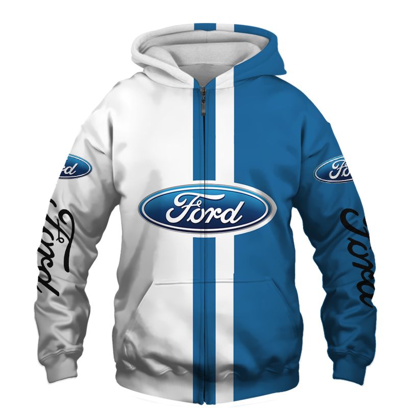 Ford T-Shirt Hoodie Apparel 3D  Full Printing Clothing, Shirt, Hoodie, Zip Hoodie, Down Jacket, Short, Jogger, Bomber Jacket Apparel - Image 4