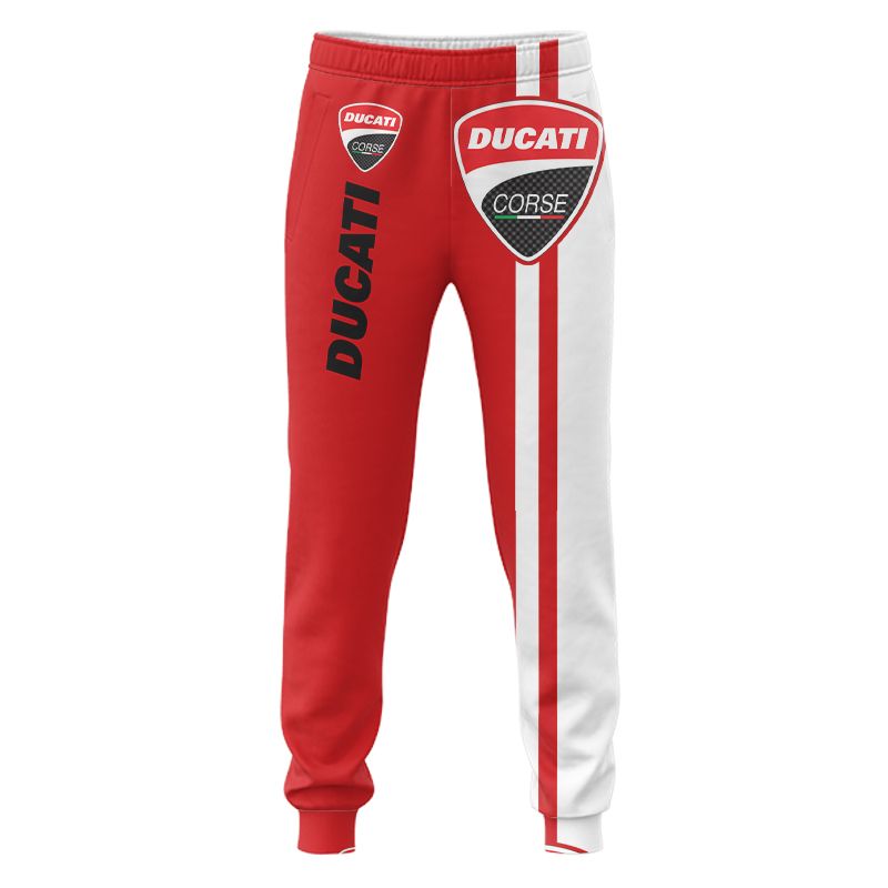 Ducati T-Shirt Hoodie Apparel 3D  Full Printing Clothing, Shirt, Hoodie, Zip Hoodie, Down Jacket, Short, Jogger, Bomber Jacket Apparel - Image 6