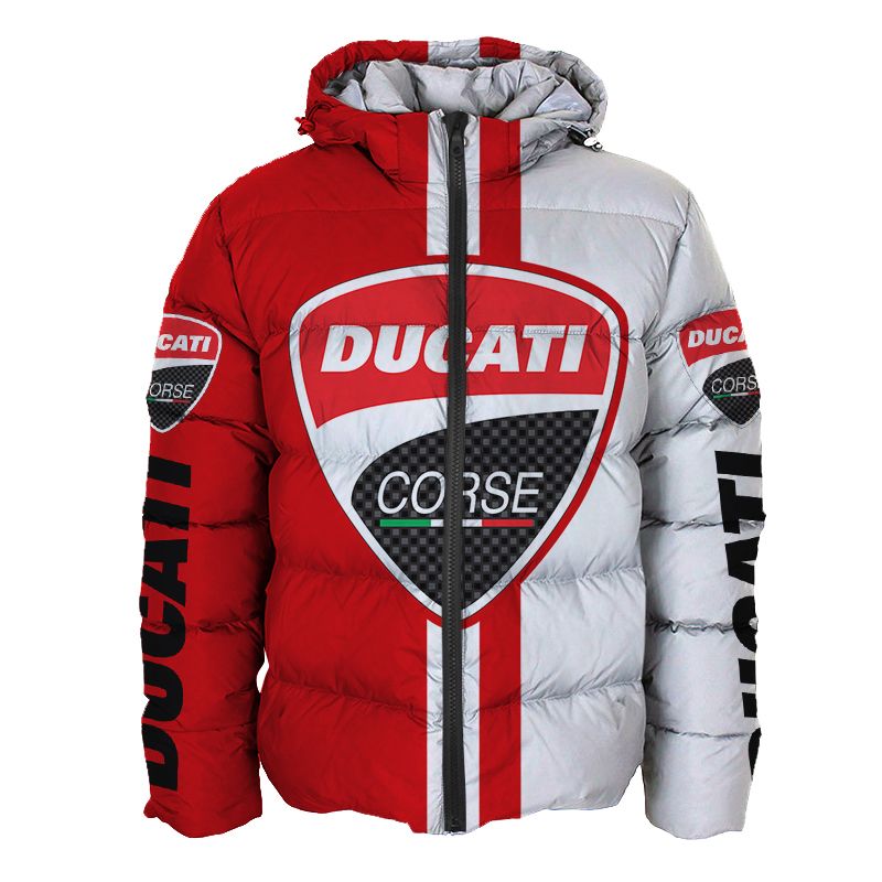 Ducati T-Shirt Hoodie Apparel 3D  Full Printing Clothing, Shirt, Hoodie, Zip Hoodie, Down Jacket, Short, Jogger, Bomber Jacket Apparel - Image 8