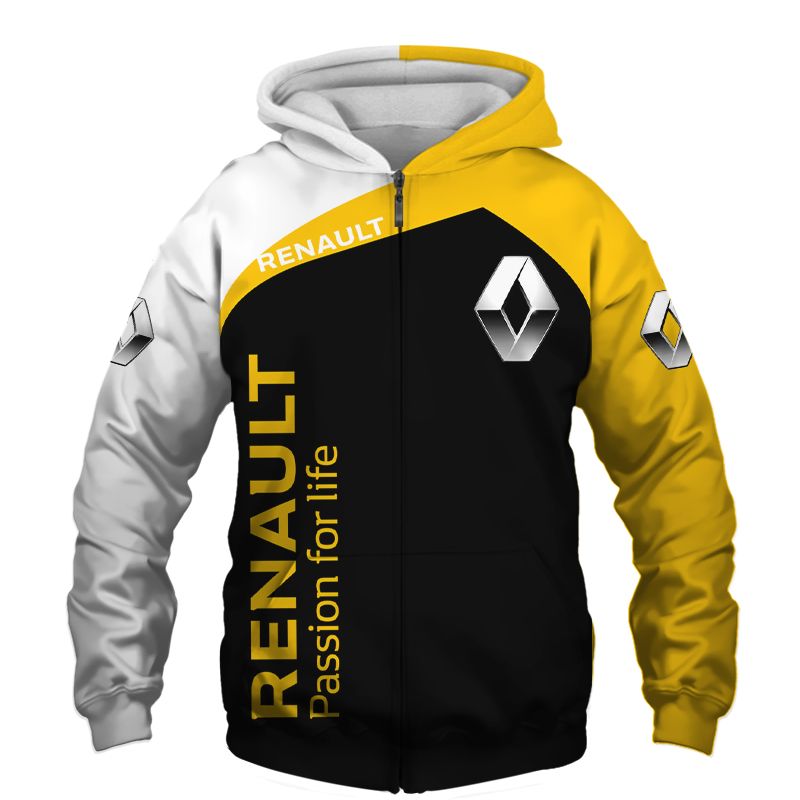 Renault T-Shirt Hoodie Apparel 3D  Full Printing Clothing, Shirt, Hoodie, Zip Hoodie, Down Jacket, Short, Jogger, Bomber Jacket Apparel - Image 4