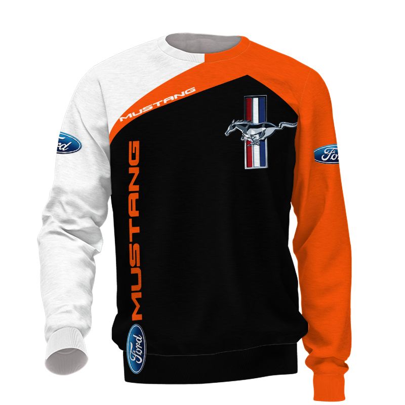 Mustang T-Shirt Hoodie Apparel 3D  Full Printing Clothing, Shirt, Hoodie, Zip Hoodie, Down Jacket, Short, Jogger, Bomber Jacket Apparel - Image 5