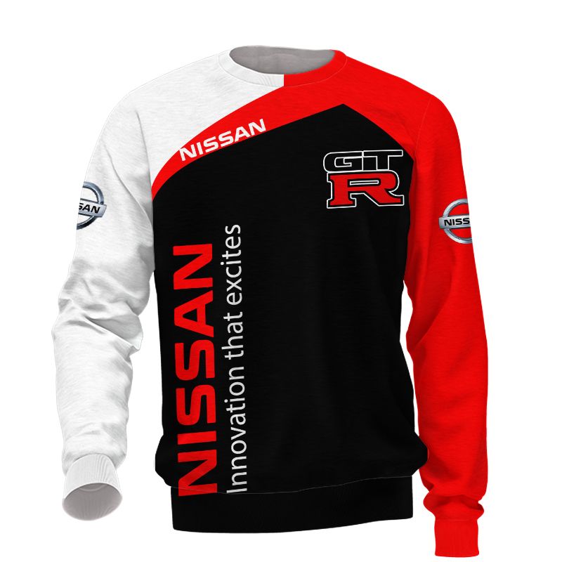 Nissan T-Shirt Hoodie Apparel 3D  Full Printing Clothing, Shirt, Hoodie, Zip Hoodie, Down Jacket, Short, Jogger, Bomber Jacket Apparel - Image 5