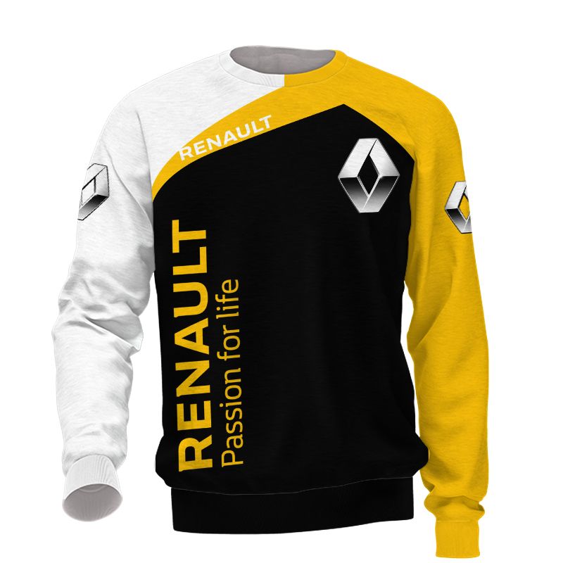 Renault T-Shirt Hoodie Apparel 3D  Full Printing Clothing, Shirt, Hoodie, Zip Hoodie, Down Jacket, Short, Jogger, Bomber Jacket Apparel - Image 5