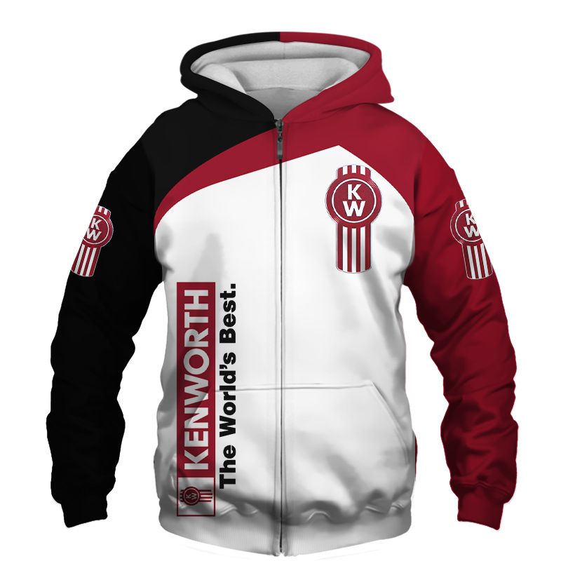 Kenworth T-Shirt Hoodie Apparel 3D  Full Printing Clothing, Shirt, Hoodie, Zip Hoodie, Down Jacket, Short, Jogger, Bomber Jacket Apparel - Image 4