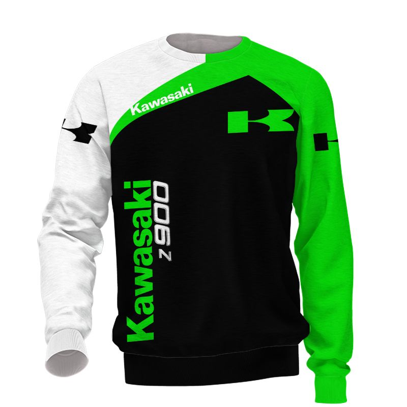 Kawasaki T-Shirt Hoodie Apparel 3D  Full Printing Clothing, Shirt, Hoodie, Zip Hoodie, Down Jacket, Short, Jogger, Bomber Jacket Apparel - Image 5