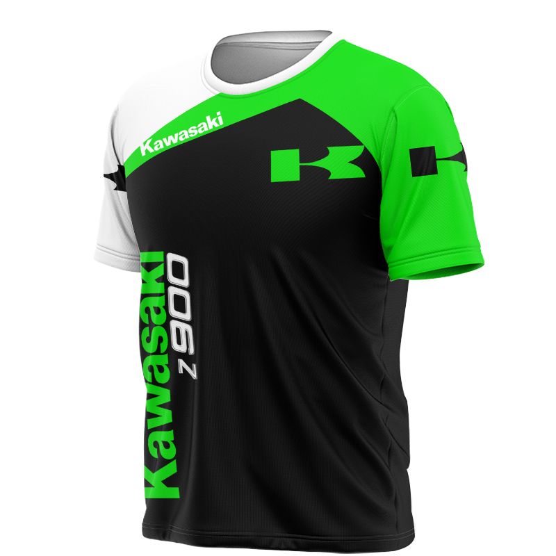 Kawasaki T-Shirt Hoodie Apparel 3D  Full Printing Clothing, Shirt, Hoodie, Zip Hoodie, Down Jacket, Short, Jogger, Bomber Jacket Apparel - Image 11