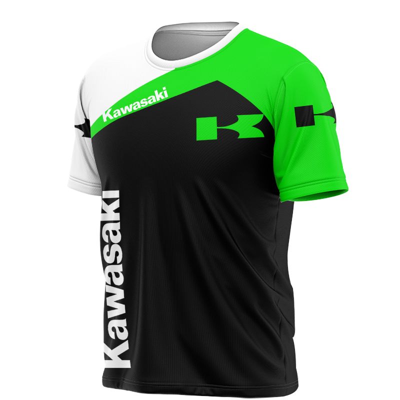 Kawasaki T-Shirt Hoodie Apparel 3D  Full Printing Clothing, Shirt, Hoodie, Zip Hoodie, Down Jacket, Short, Jogger, Bomber Jacket Apparel - Image 11