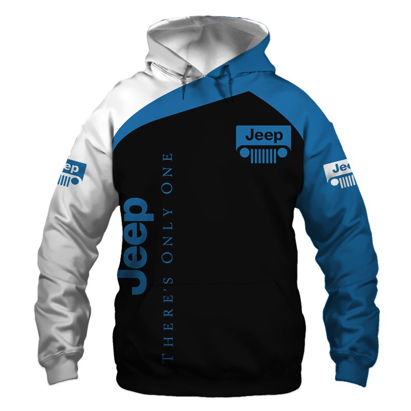 Jeep T-Shirt Hoodie Apparel 3D  Full Printing Clothing, Shirt, Hoodie, Zip Hoodie, Down Jacket, Short, Jogger, Bomber Jacket Apparel - Image 3