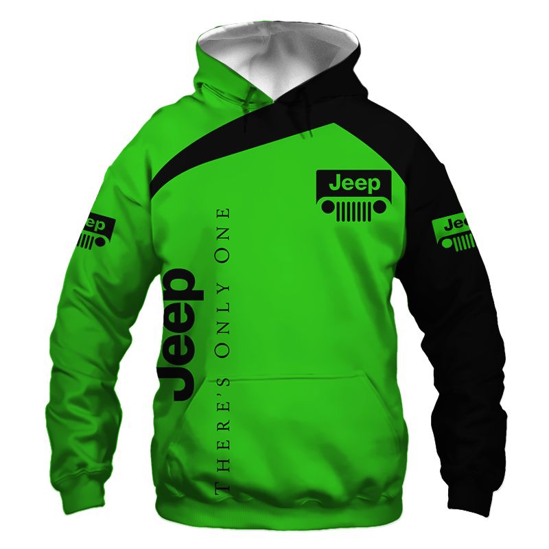 Jeep T-Shirt Hoodie Apparel 3D  Full Printing Clothing, Shirt, Hoodie, Zip Hoodie, Down Jacket, Short, Jogger, Bomber Jacket Apparel - Image 3