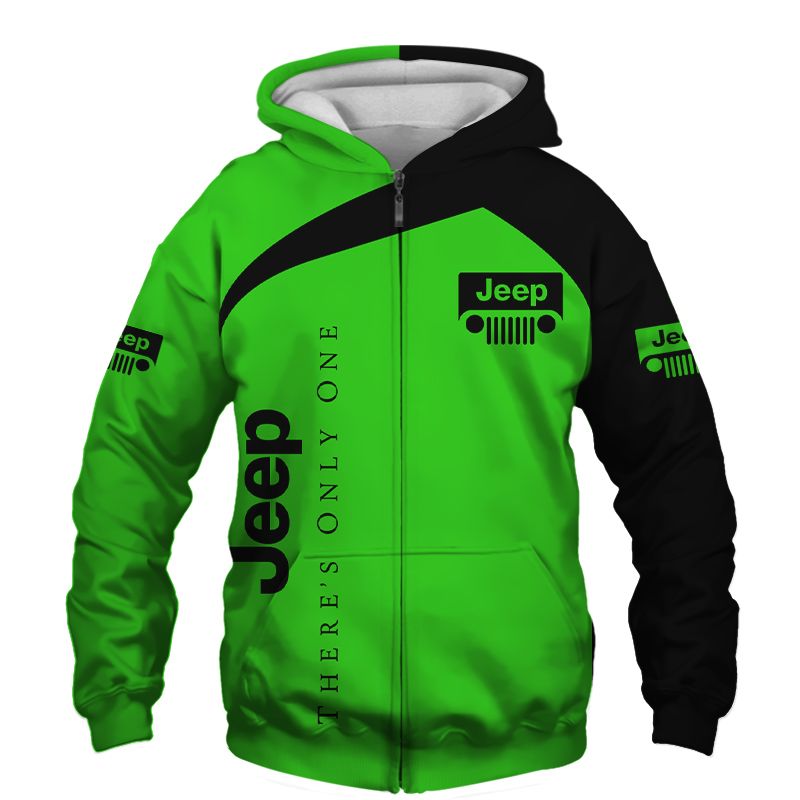 Jeep T-Shirt Hoodie Apparel 3D  Full Printing Clothing, Shirt, Hoodie, Zip Hoodie, Down Jacket, Short, Jogger, Bomber Jacket Apparel - Image 4