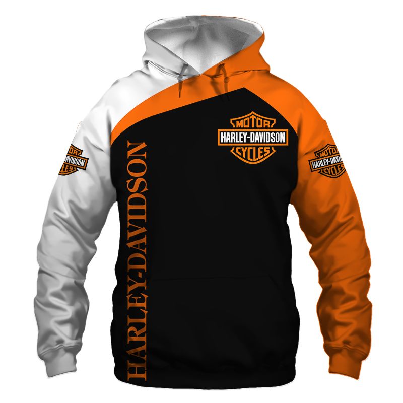 Harley Davidson T-Shirt Hoodie Apparel 3D  Full Printing Clothing, Shirt, Hoodie, Zip Hoodie, Down Jacket, Short, Jogger, Bomber Jacket Apparel - Image 3