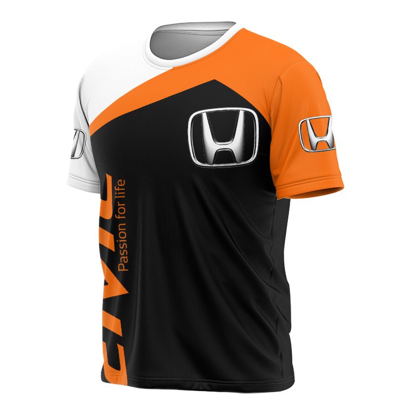 Honda Civic T-Shirt Hoodie Apparel 3D  Full Printing Clothing, Shirt, Hoodie, Zip Hoodie, Down Jacket, Short, Jogger, Bomber Jacket Apparel - Image 11