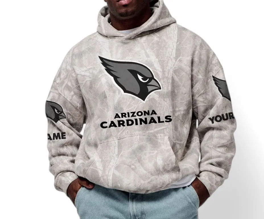 Arizona Cardinals NFL Hoodie Custom Lifestyle Fan Fullover Hoodie