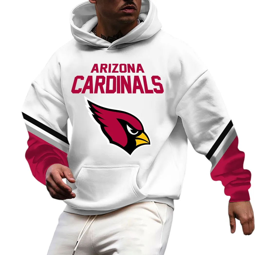 Arizona Cardinals Logo Team Hoodie Custom Sport Spirit Hoodie