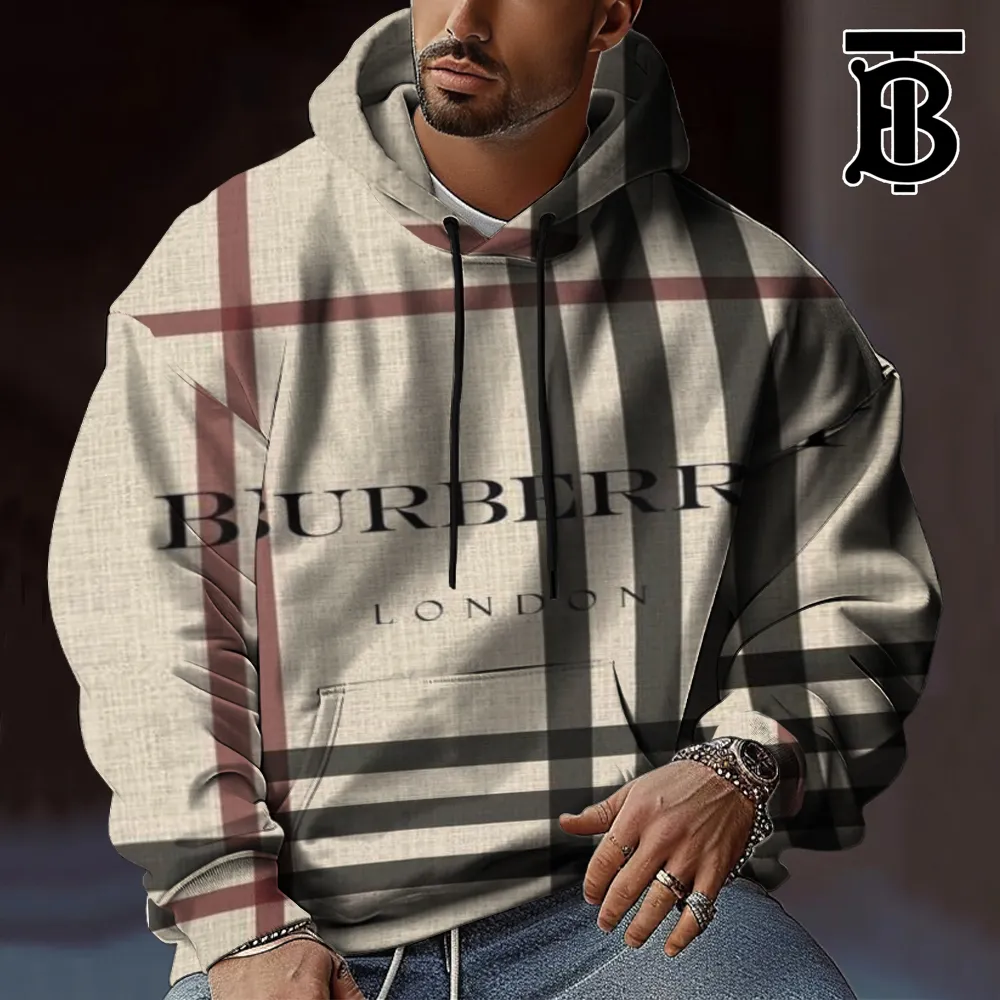 Burberry Men Premium Hoodie Medium Fit