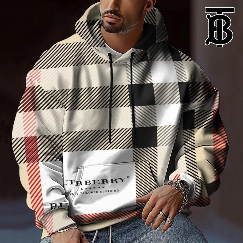 Burberry Limited Edition Hoodie For Kids And Adults