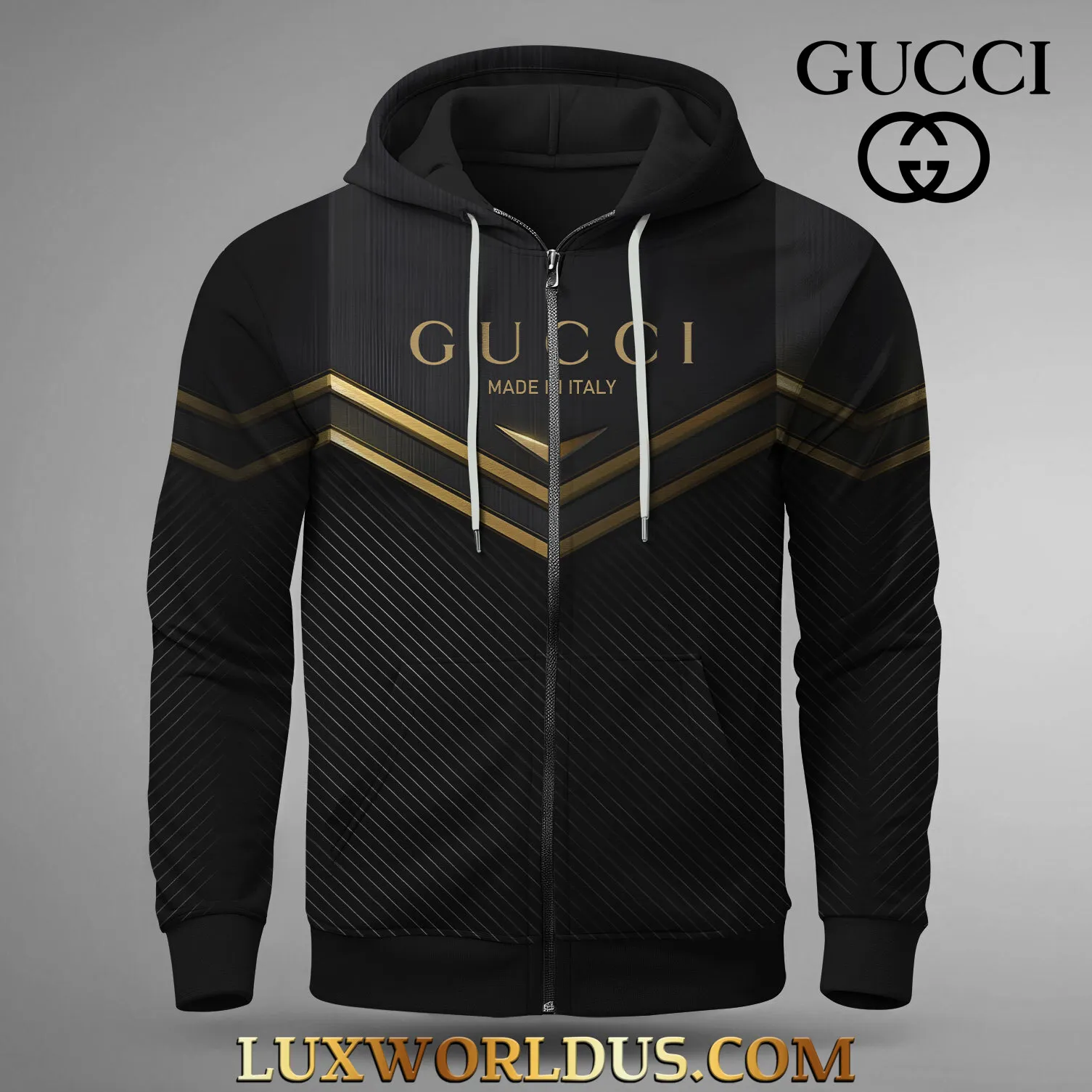 GUCCI Premium ZIP HOODIE For men Medium Fit