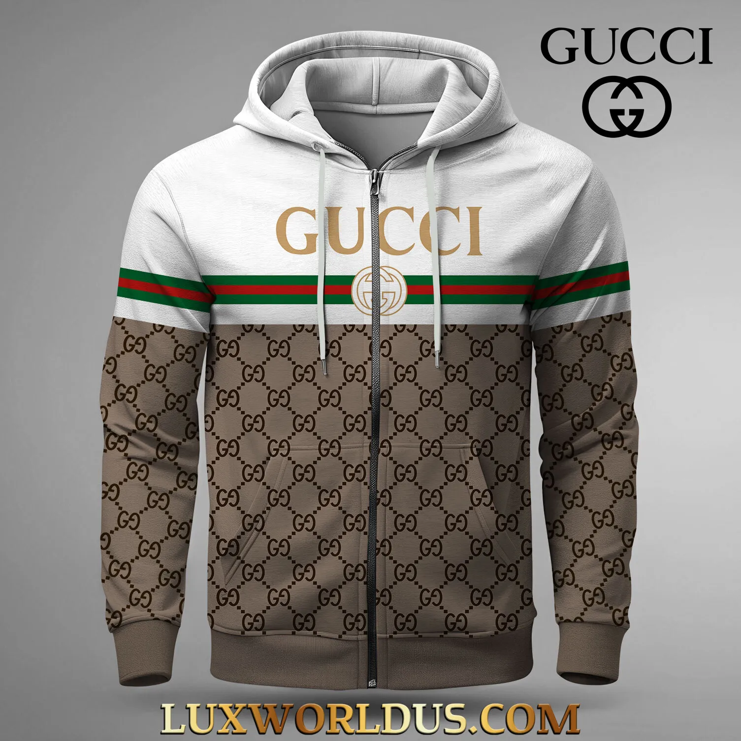 GUCCI classic ZIP HOODIE For Kids And Adults