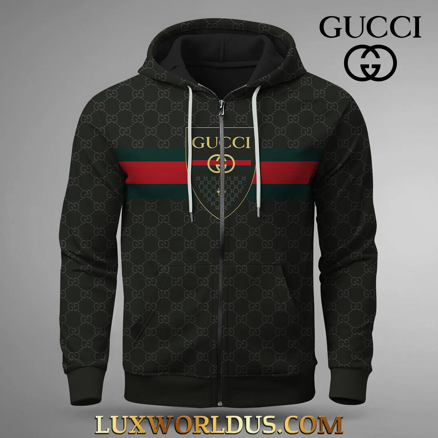 GUCCI 2025 Premium ZIP HOODIE Large Fit