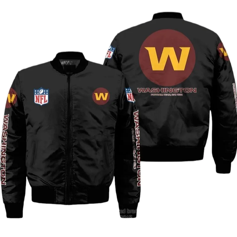 Arizona Cardinals NFL Bomber Jacket Black Bomber Jacket Cold Weather