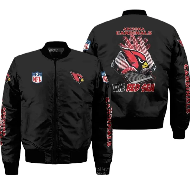 Arizona Cardinals NFL Bomber Jacket For Women Bomber Jacket Game Outfit