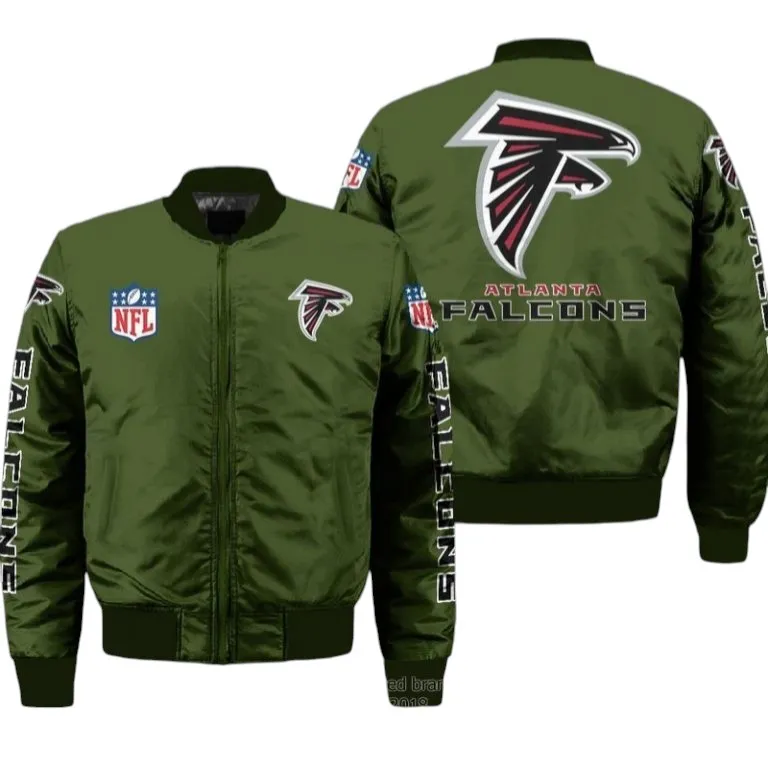 Atlanta Falcons NFL Bomber Jacket Bomber Jacket Match Day