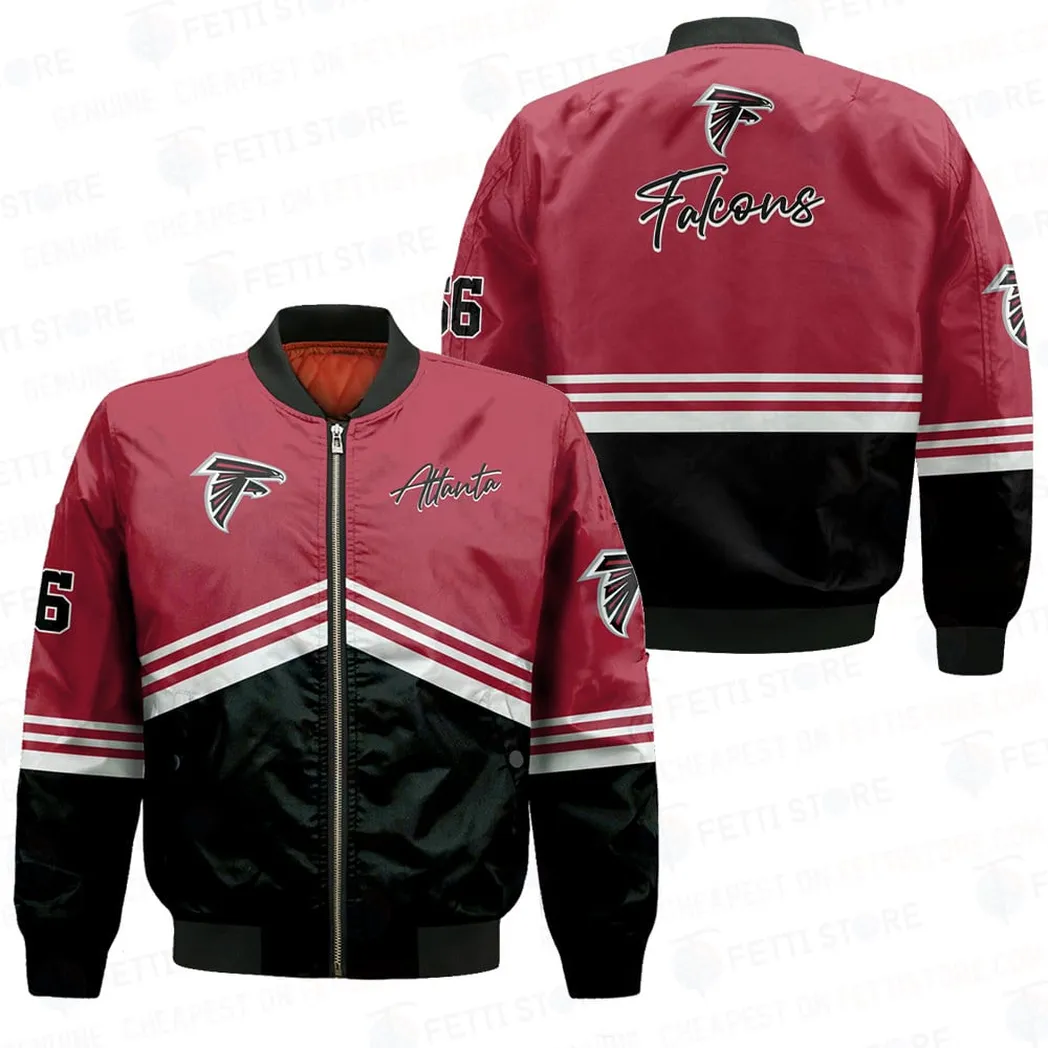 Atlanta Falcons NFL Bomber Jacket Custom Comfortable Bomber Jacket Fans