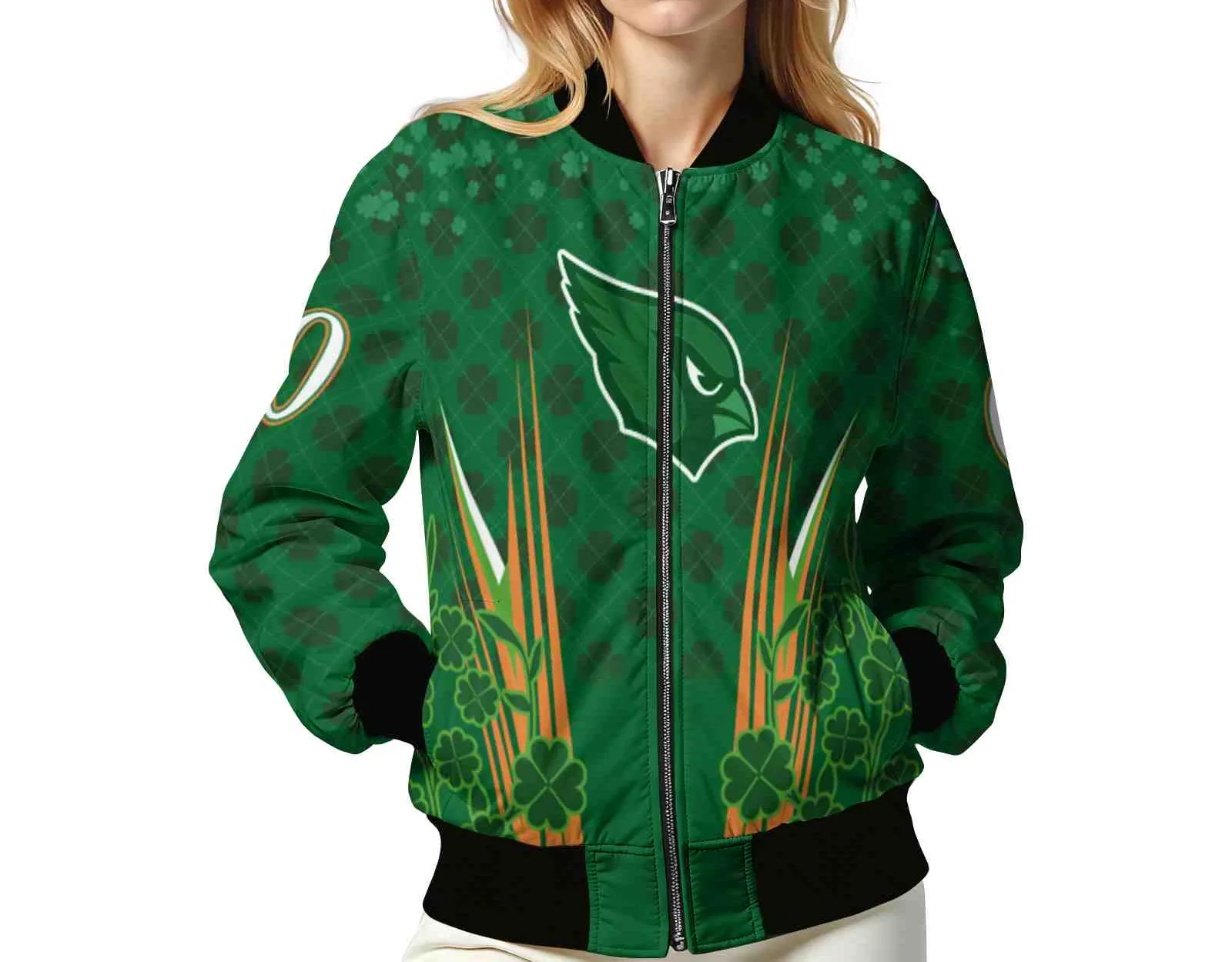 Arizona Cardinals NFL Bomber Jacket Bomber Jacket Supporters Wear For Sport Lovers