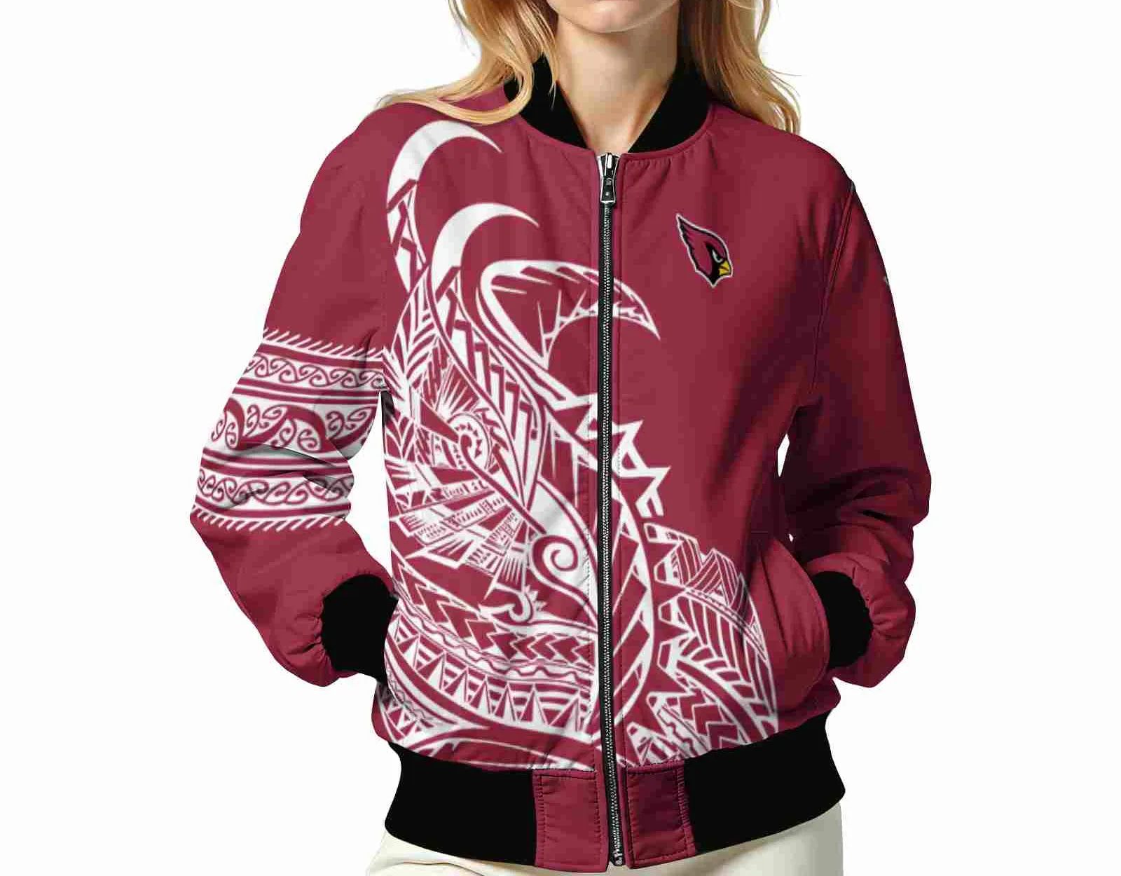 Arizona Cardinals NFL Bomber Jacket Custom Bomber Jacket Men For Sport Lovers