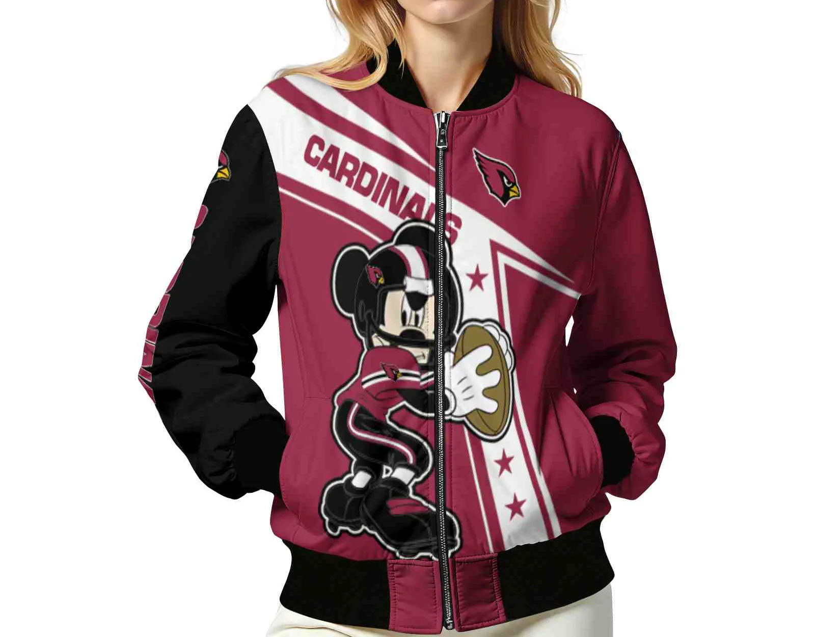 Arizona Cardinals NFL Bomber Jacket Bomber Jacket Sports Lovers For Sport Lovers