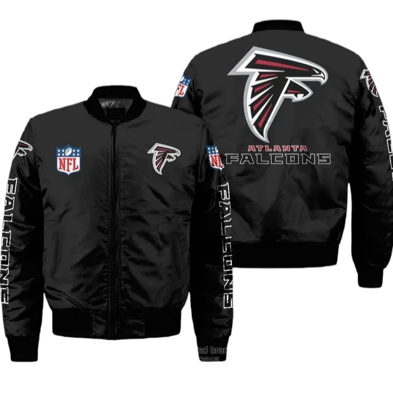 Atlanta Falcons NFL Bomber Jacket Fan Gear Bomber Jacket