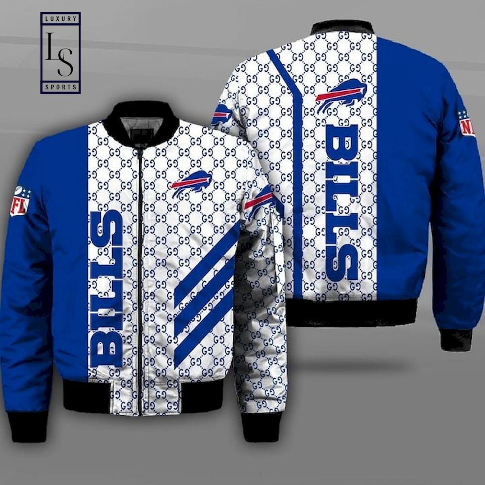 Buffalo Bills Gucci Design Nfl 2025 Bomber Jacket Luxury Brand Clothing Clothes Outfit For Men And Women