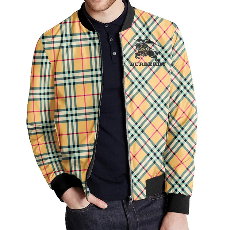Burberry Limited Edition  Classic  Bomber Jacket For Men