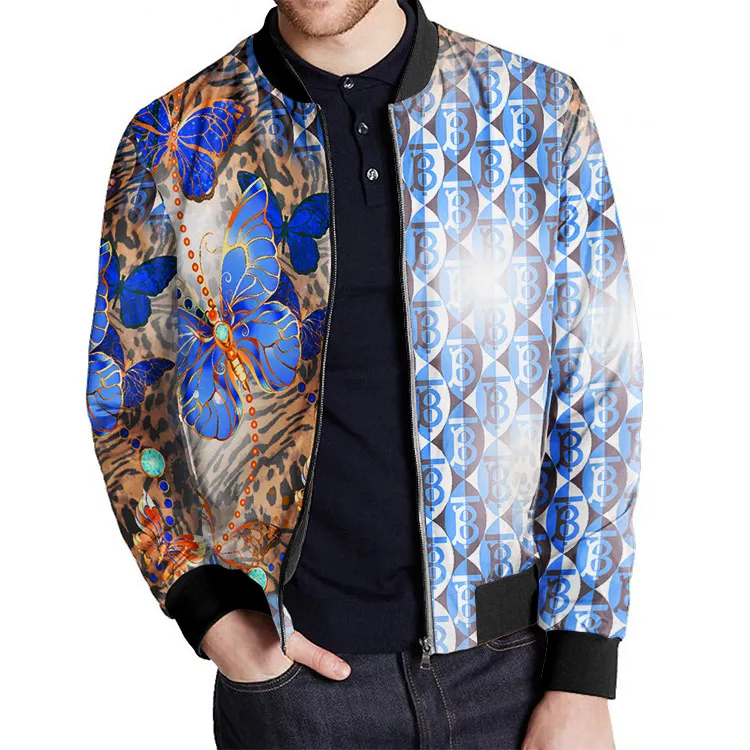 Burberry Limited Edition  Classic  Bomber Jacket For Men