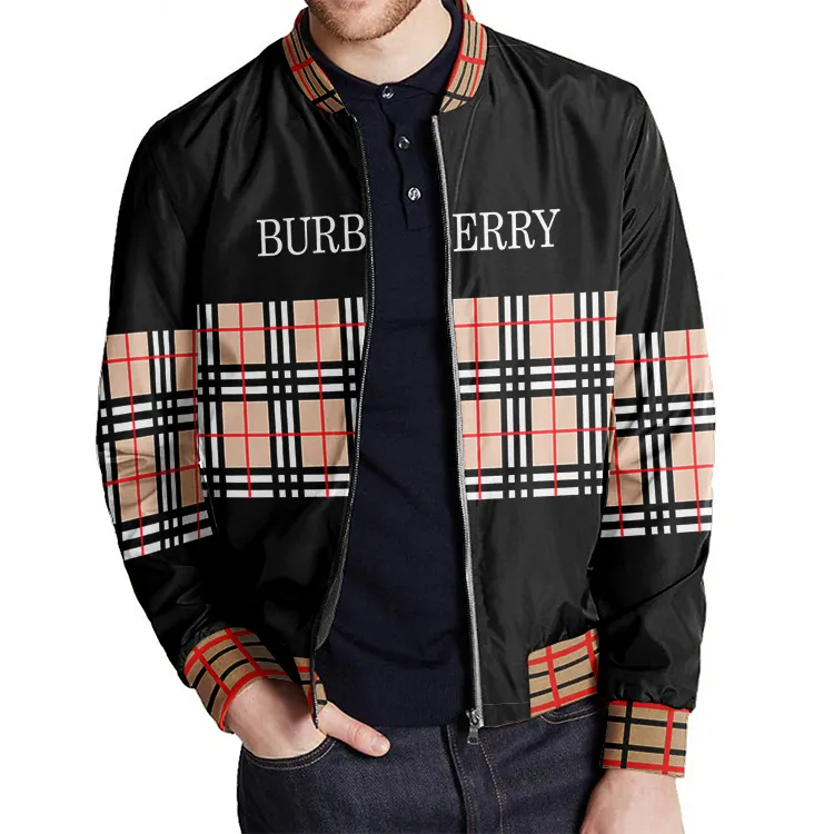 Burberry Limited Edition  Classic  Bomber Jacket For Men