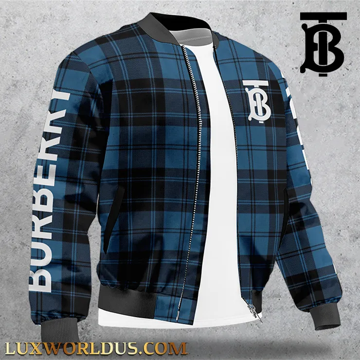 Burberry Limited Edition  Classic  Bomber Jacket For Men