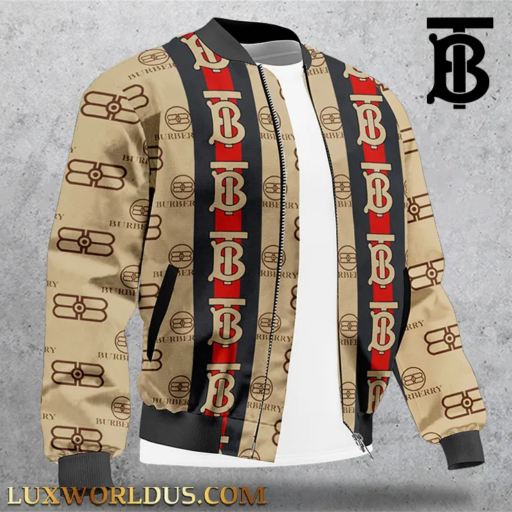 Burberry Limited Edition  Classic  Bomber Jacket For Men