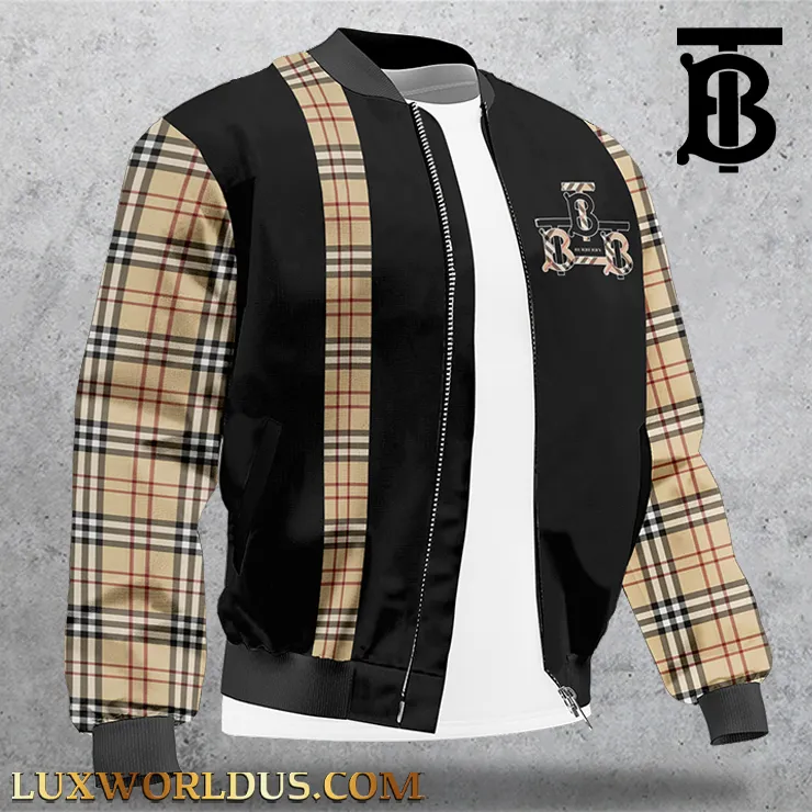 Burberry Limited Edition  Classic  Bomber Jacket For Men