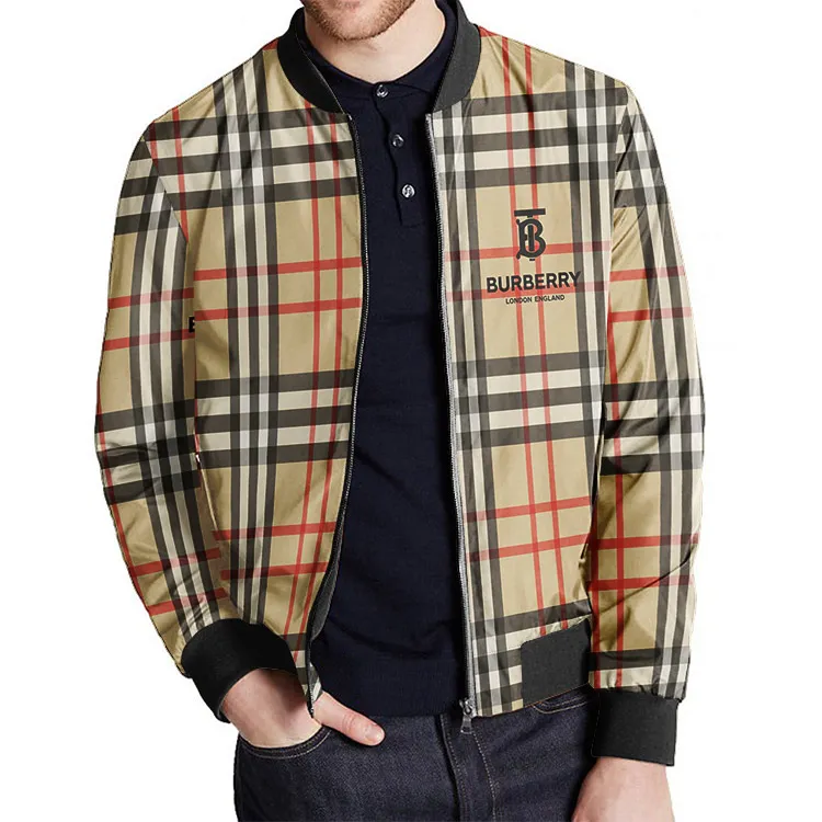 Burberry Limited Edition  Classic  Bomber Jacket For Men