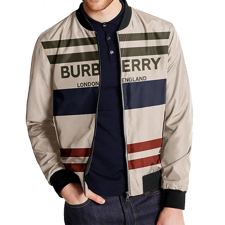 Burberry Limited Edition  Classic  Bomber Jacket For Men
