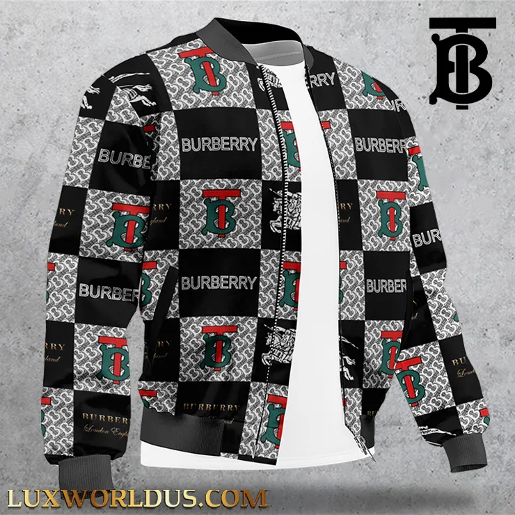 Burberry Limited Edition  Classic  Bomber Jacket For Men
