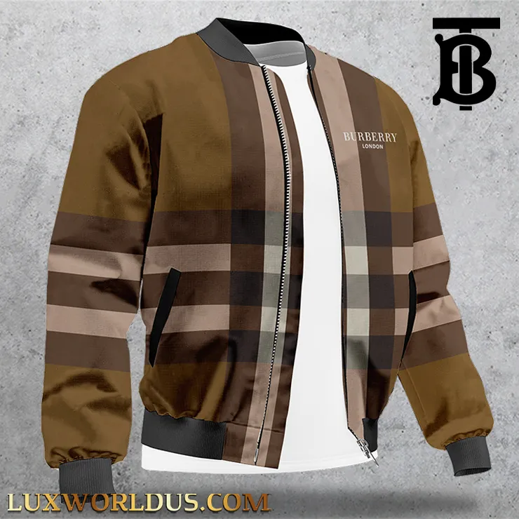 Burberry Limited Edition  Classic  Bomber Jacket For Men