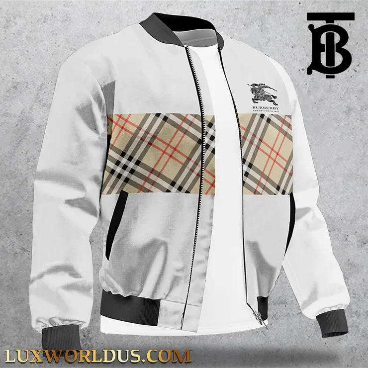 Burberry Limited Edition  Classic  Bomber Jacket For Men