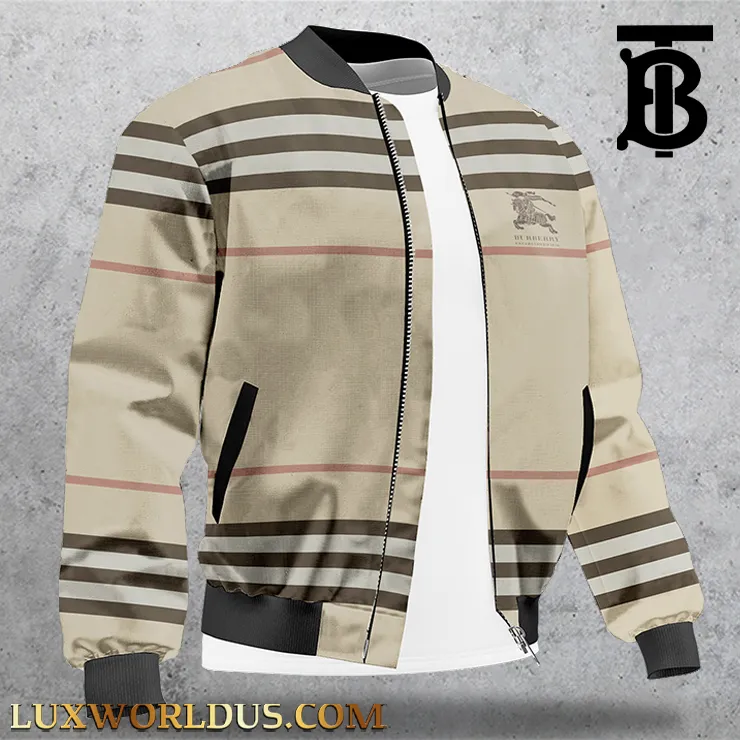 Burberry Limited Edition  Classic  Bomber Jacket For Men
