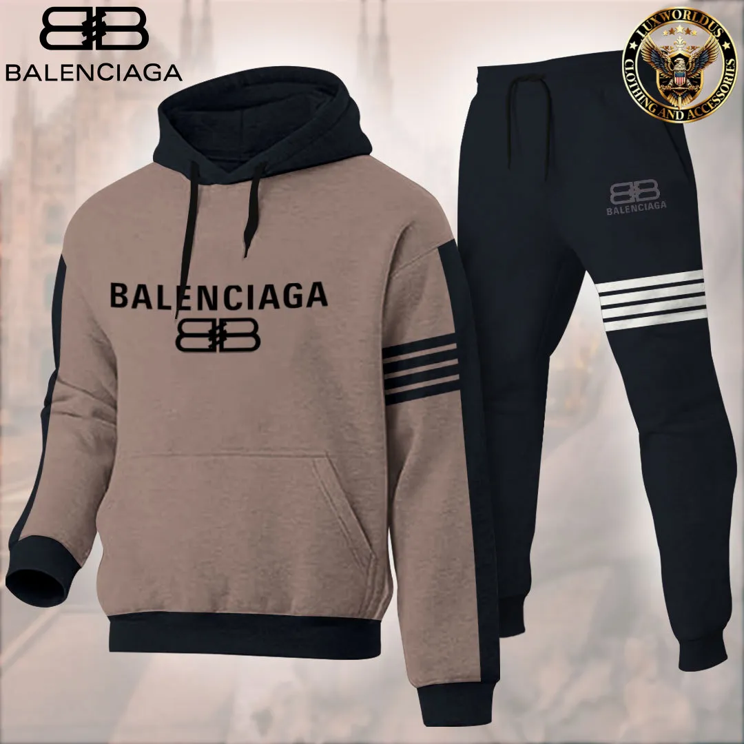 Balenciaga 2025 Classic Hoodie And Pants For Men Women