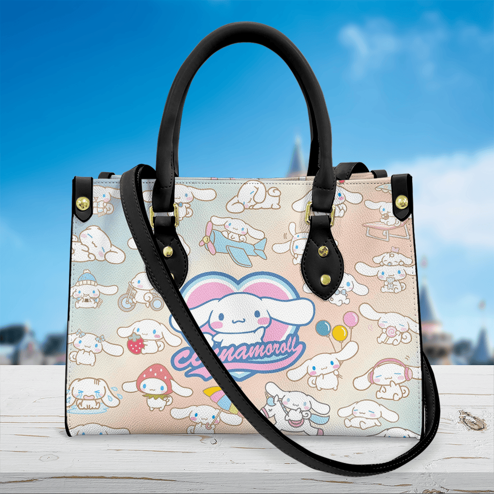 Cinnamoroll Cute Leather Handbags, Crossbody Shoulder Bag Lady Simple Style  - Image 2