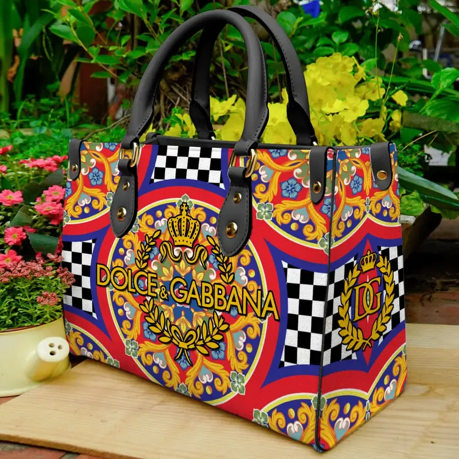 dolce gabbana Limited Edition Dolce & Gabbana Leather handbag purse Luxury - Image 2
